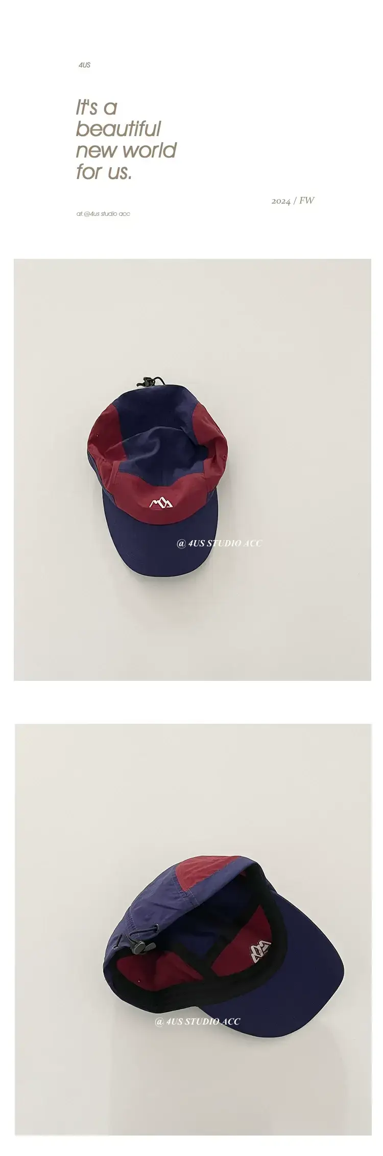 Women Embroidered Denim Caps Multi Color — feature 4