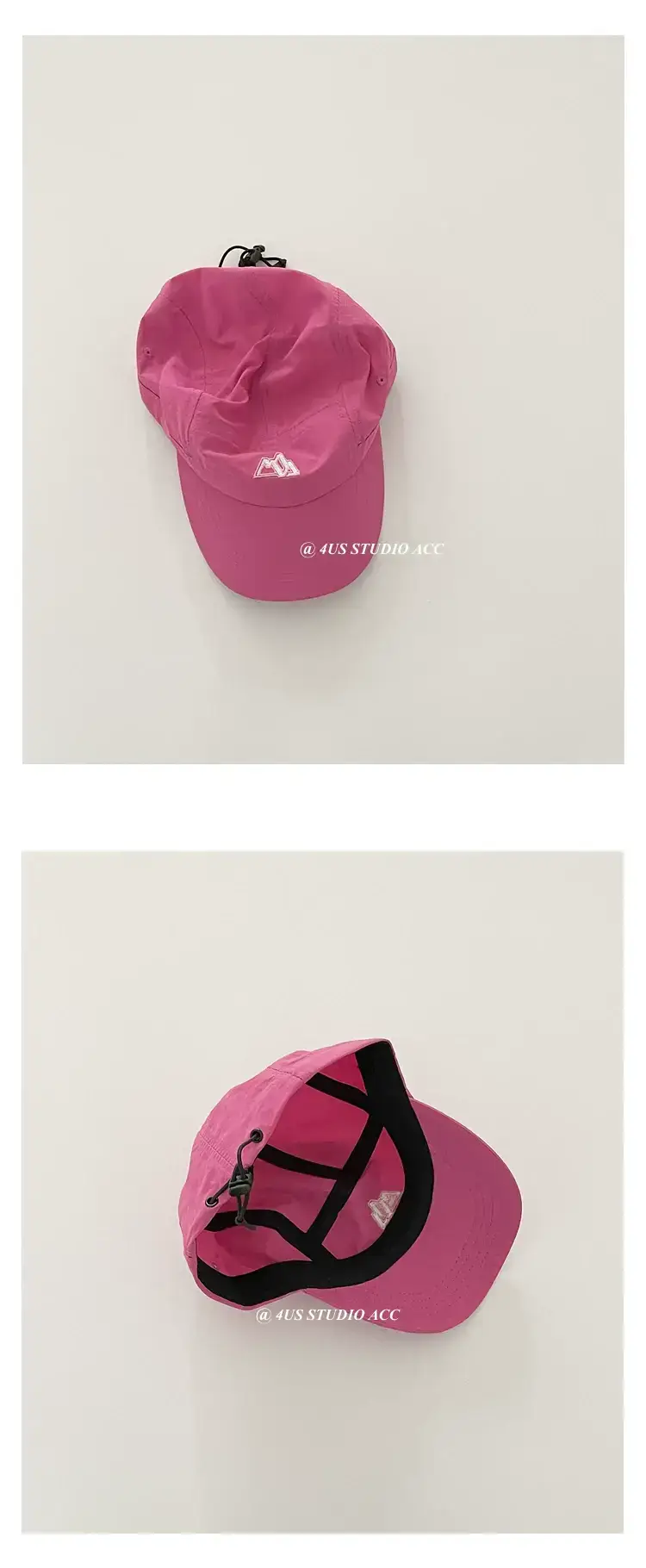 Women Embroidered Denim Caps Multi Color — feature 5