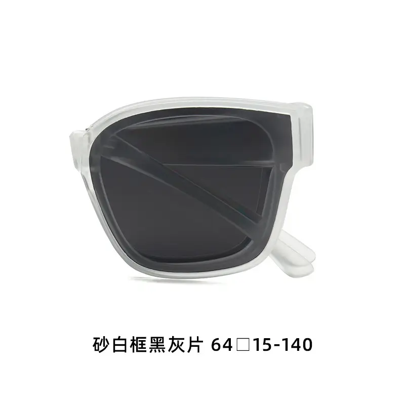 Men Polarized Sunglasses with Gold Frame & Brown Socks — feature 19