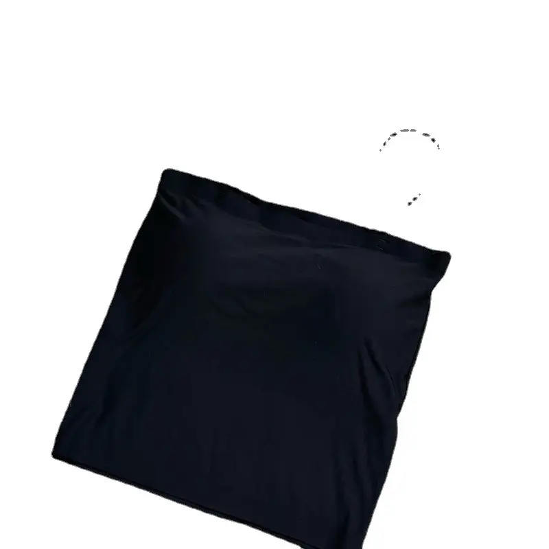 Summer fixed Cup Ice Silk beauty back small sling women's inner strap with chest pad one-piece anti-exposure seamless vest base