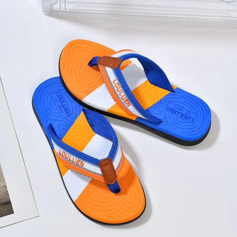 New Beach Flip-Flops Men's Summer Non-Slip Clip Casual Sandals Men's Fashionable Sandals Korean Style Fashion Men's Shoes - Image 7