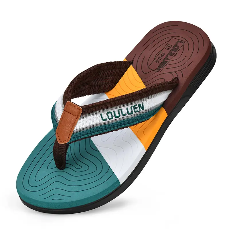 New Beach Flip-Flops Men's Summer Non-Slip Clip Casual Sandals Men's Fashionable Sandals Korean Style Fashion Men's Shoes - Image 8