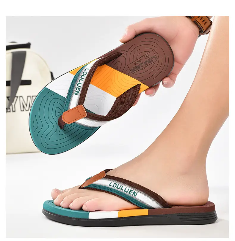 New Beach Flip-Flops Men's Summer Non-Slip Clip Casual Sandals Men's Fashionable Sandals Korean Style Fashion Men's Shoes — feature 15