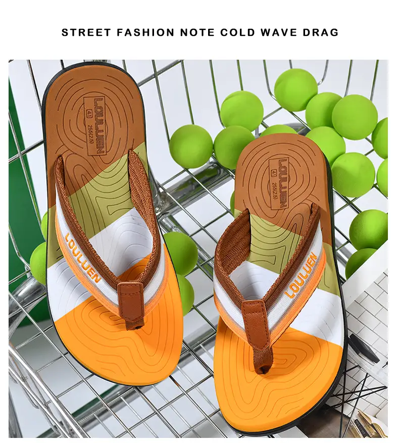 New Beach Flip-Flops Men's Summer Non-Slip Clip Casual Sandals Men's Fashionable Sandals Korean Style Fashion Men's Shoes — feature 16