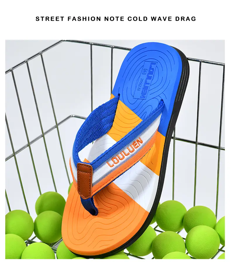 New Beach Flip-Flops Men's Summer Non-Slip Clip Casual Sandals Men's Fashionable Sandals Korean Style Fashion Men's Shoes — feature 19