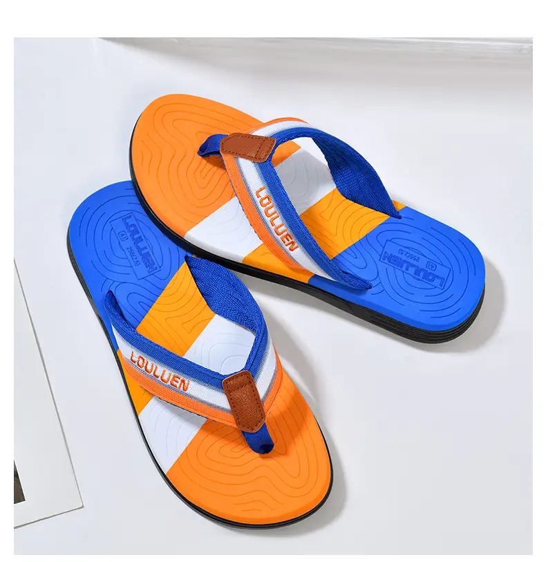 New Beach Flip-Flops Men's Summer Non-Slip Clip Casual Sandals Men's Fashionable Sandals Korean Style Fashion Men's Shoes — feature 21