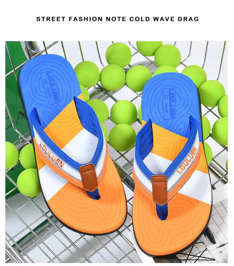 New Beach Flip-Flops Men's Summer Non-Slip Clip Casual Sandals Men's Fashionable Sandals Korean Style Fashion Men's Shoes — feature 22