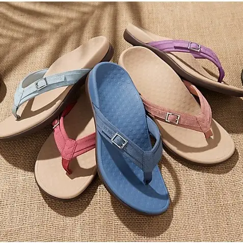 Summer cross-border foreign trade Women's Flat slippers casual flip flops plus size clip flat slippers flip flops - Image 9