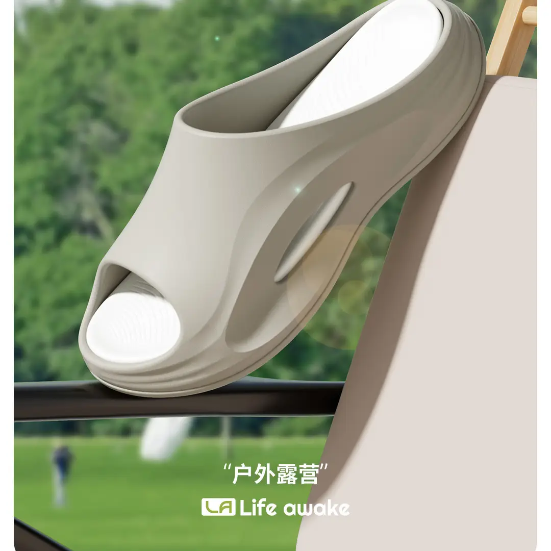 Sandals and slippers men's outdoor wear indoor home bathroom bath non-slip soft bottom excrement feeling teenagers summer women's sandals — feature 14