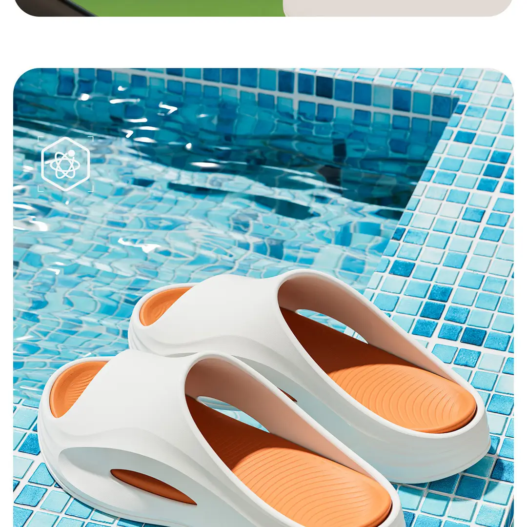 Sandals and slippers men's outdoor wear indoor home bathroom bath non-slip soft bottom excrement feeling teenagers summer women's sandals — feature 15