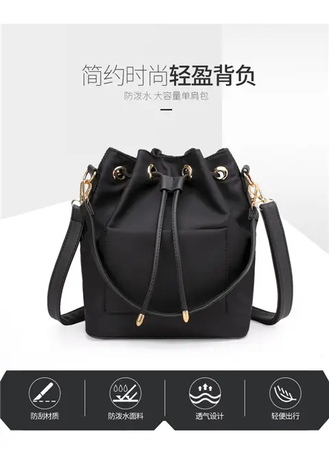 Purple Korean Style Shoulder Crossbody Bag Large Capacity — feature 1