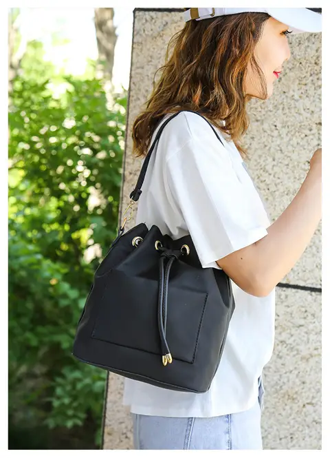 Purple Korean Style Shoulder Crossbody Bag Large Capacity — feature 17