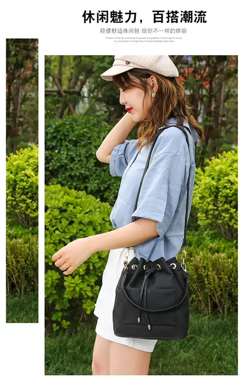 Purple Korean Style Shoulder Crossbody Bag Large Capacity — feature 4