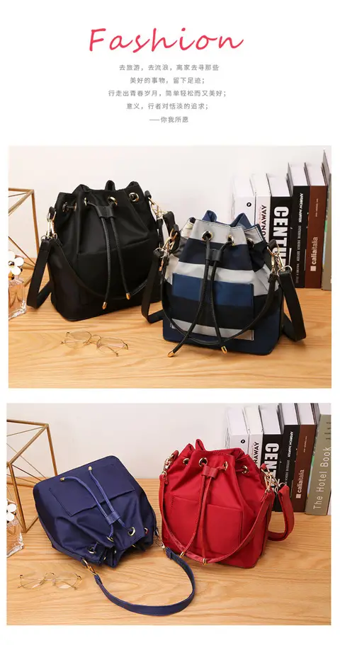 Purple Korean Style Shoulder Crossbody Bag Large Capacity — feature 7