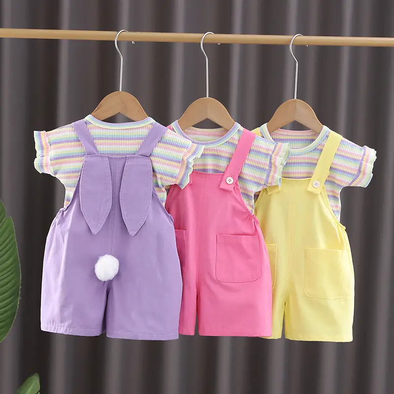 Pink Cotton Vest Suit for Boys Summer — feature 4