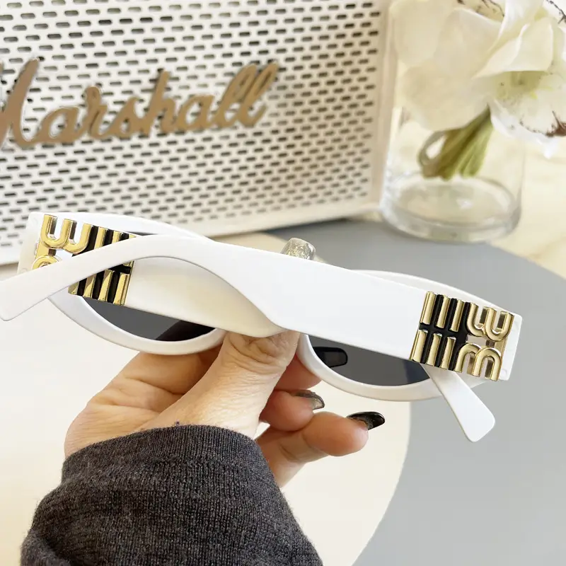 Marshall Cat Eye Sunglasses Black 2024 Women - Image 8