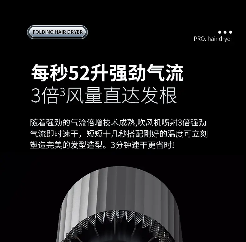 Green High-Speed Hair Dryer for Students & Home Use — feature 10