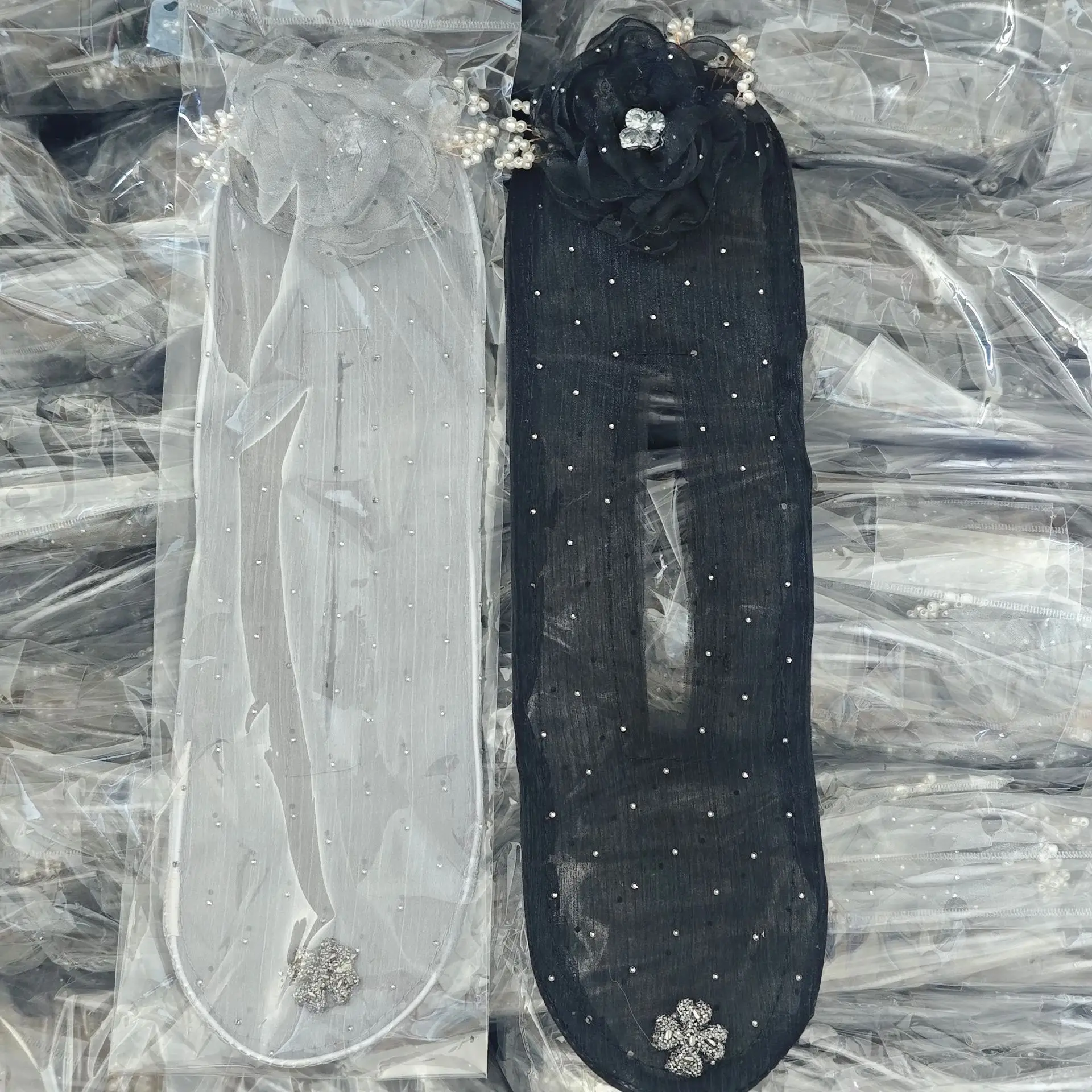 Twist Clip Hair Belt with Flower Decor - Image 8