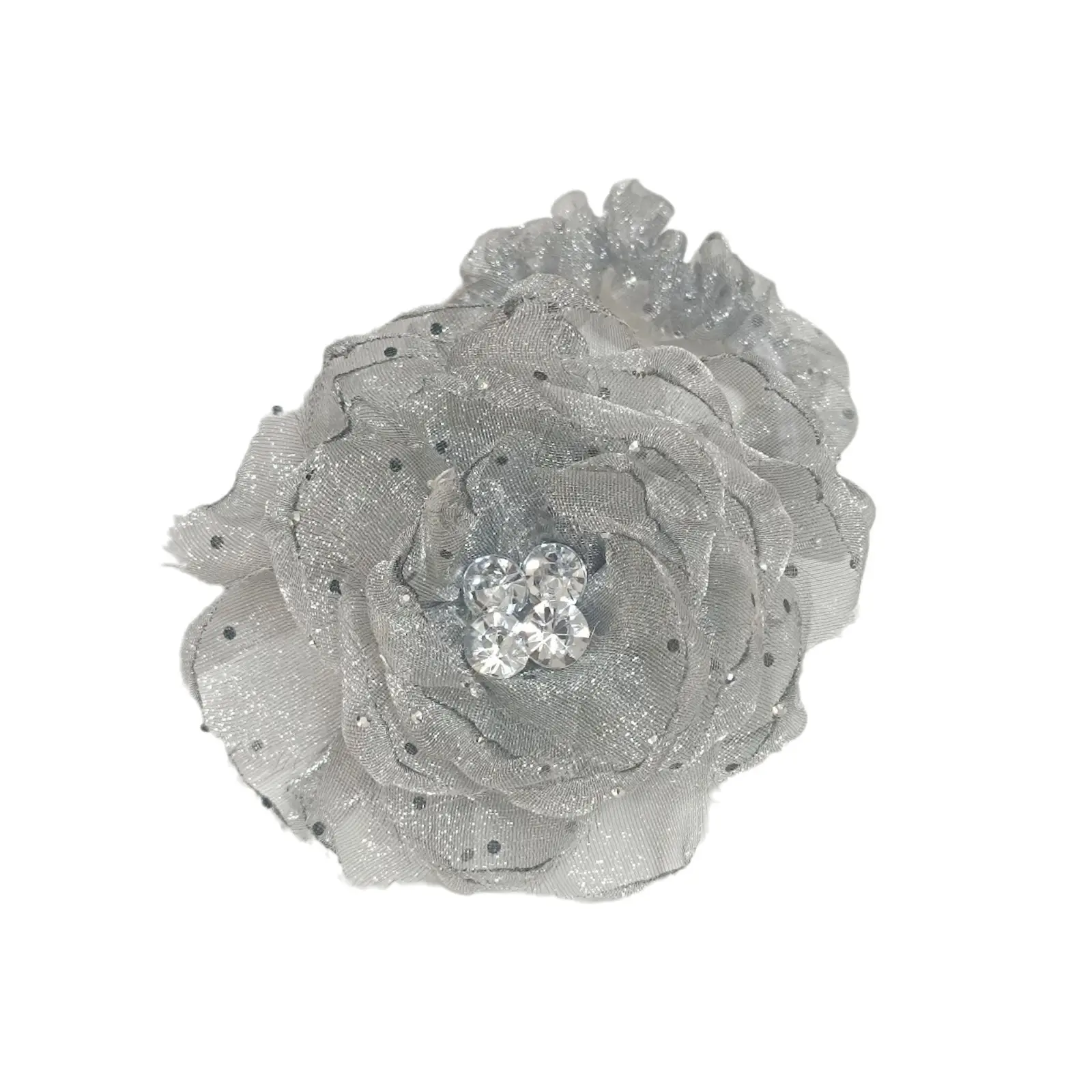 Twist Clip Hair Belt with Flower Decor - Image 9