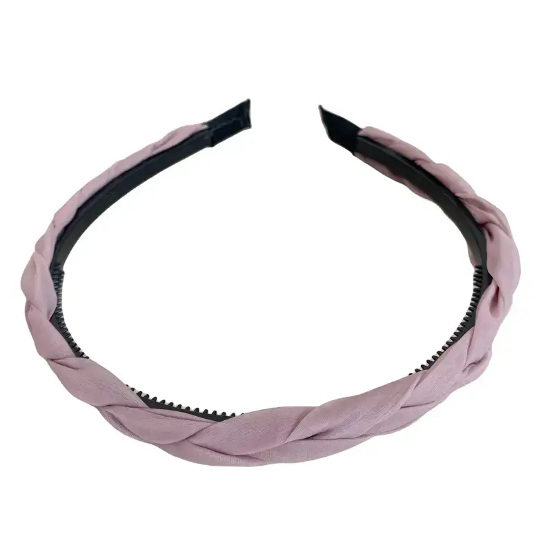 Women's Spring Twist Hairbands with Zipper Closure