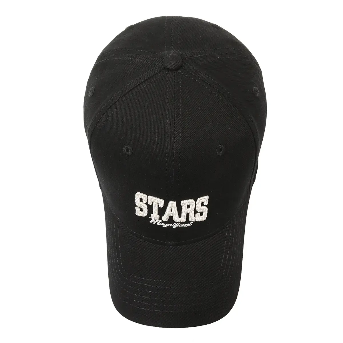 White Starry Night Embroidered Baseball Cap for Men Women - Image 7