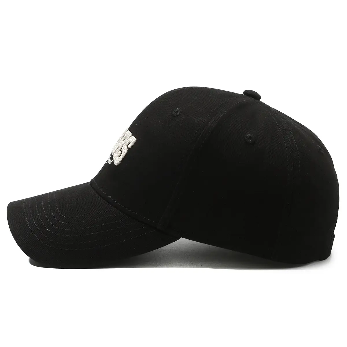 White Starry Night Embroidered Baseball Cap for Men Women - Image 8