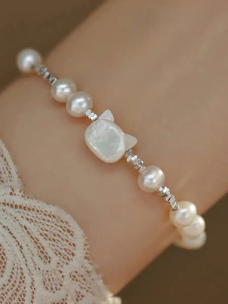 2023 Freshwater Pearl Bracelet for Women - Image 9