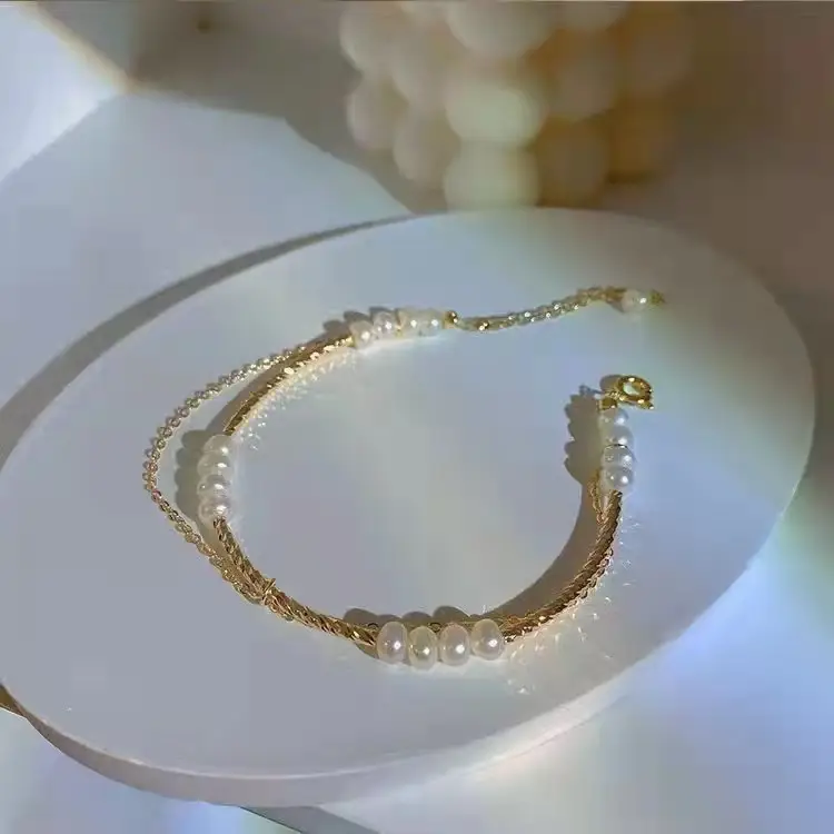 2023 Freshwater Pearl Bracelet for Women - Image 5