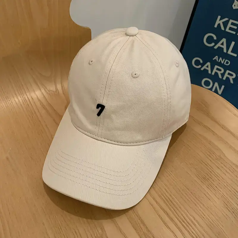 Women's Pink 7 Logo Baseball Cap - Image 4