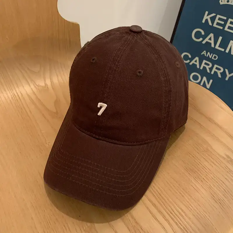 Women's Pink 7 Logo Baseball Cap - Image 5