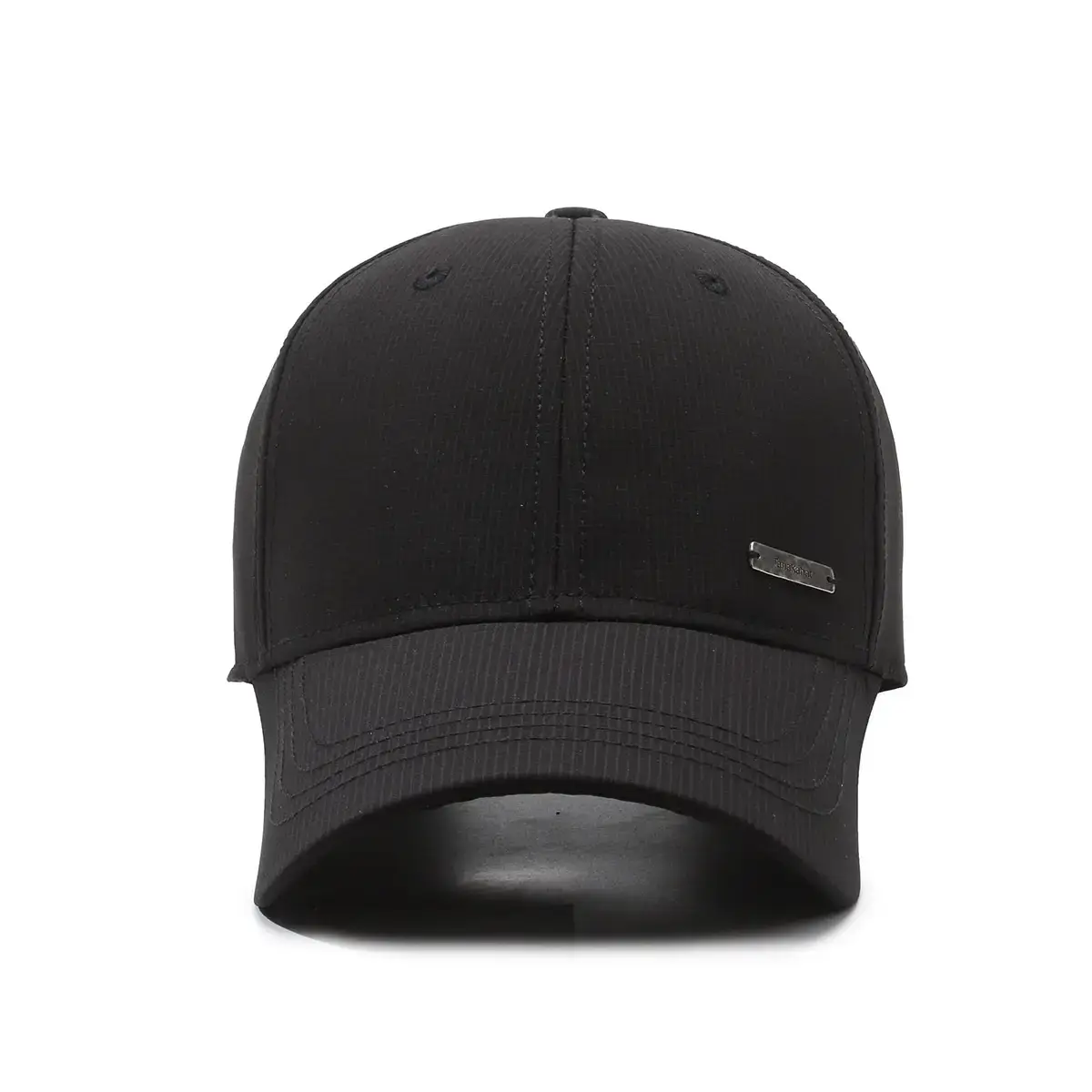 Black Baseball Cap for Men Women Casual Fit - Image 3