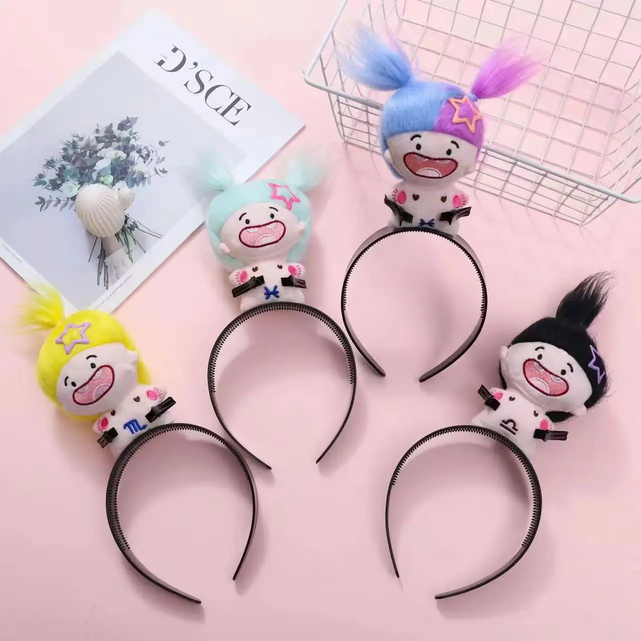 Cute Toothless Hairpin Doll for Girls