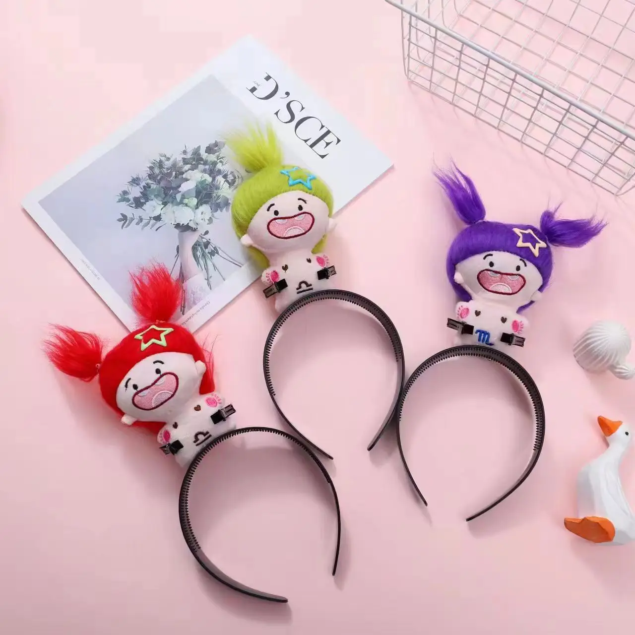 Cute Toothless Hairpin Doll for Girls