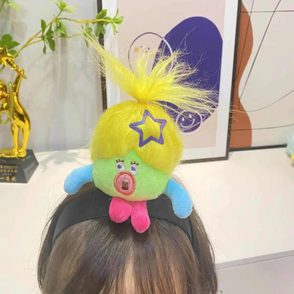 Cute Toothless Hairpin Doll for Girls