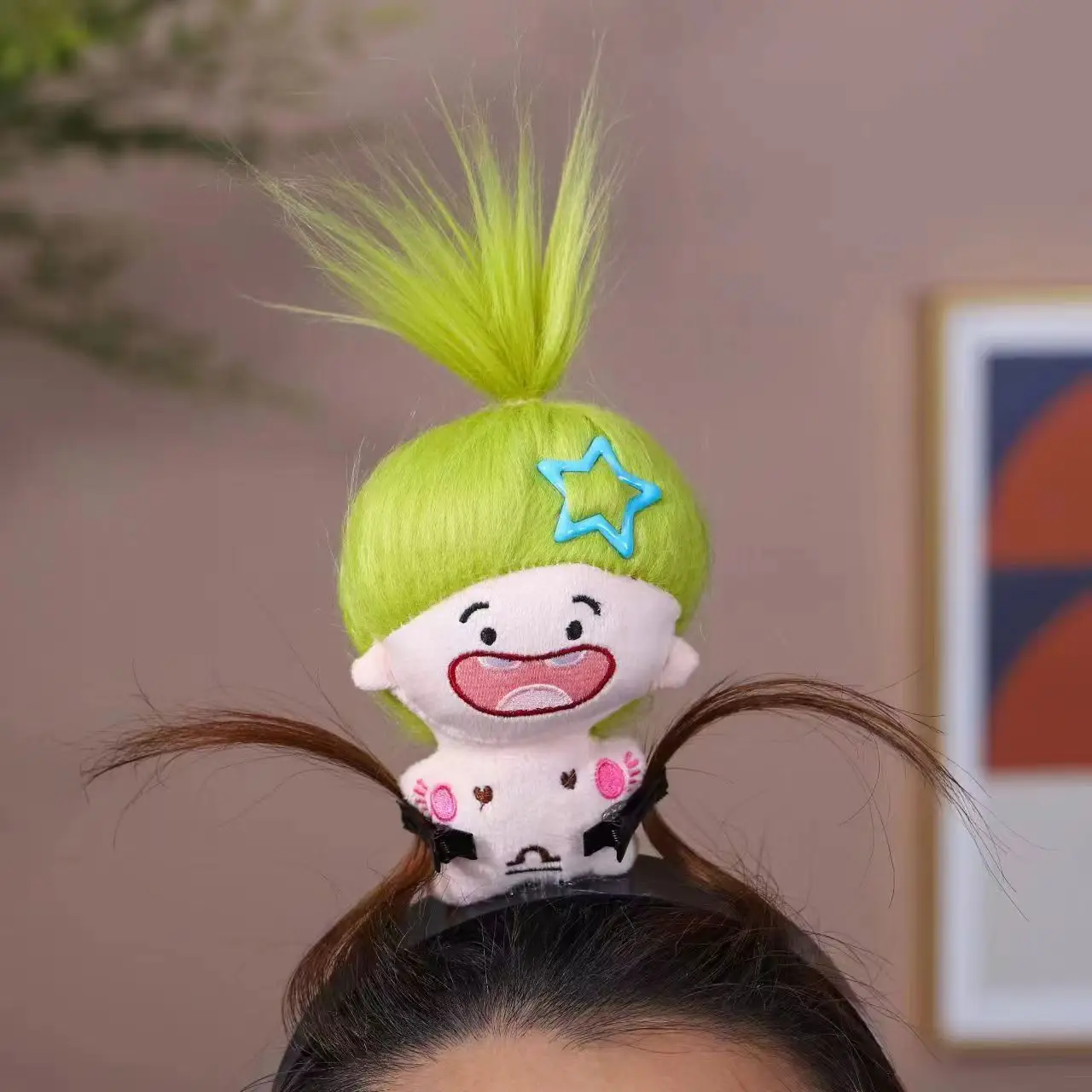 Cute Toothless Hairpin Doll for Girls