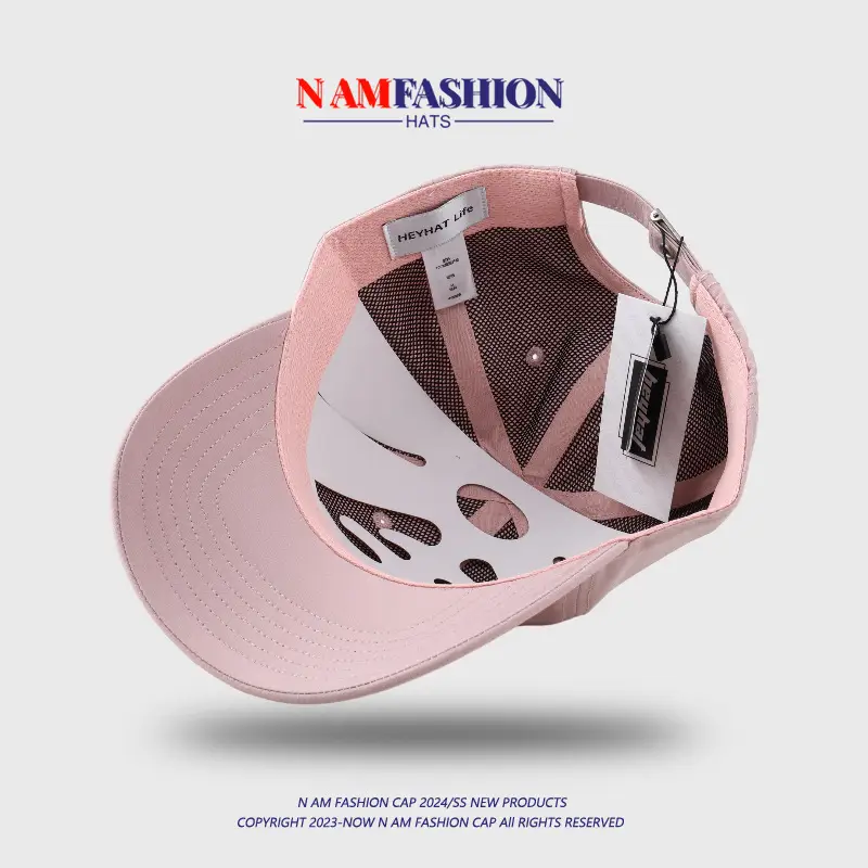 Women Beige Baseball Cap No Back Wide Brim — feature 21