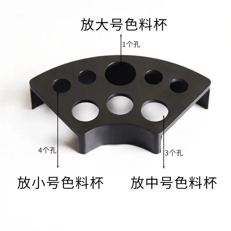8-Porous Colorant Cup Holder Set for Tattoo Tray
