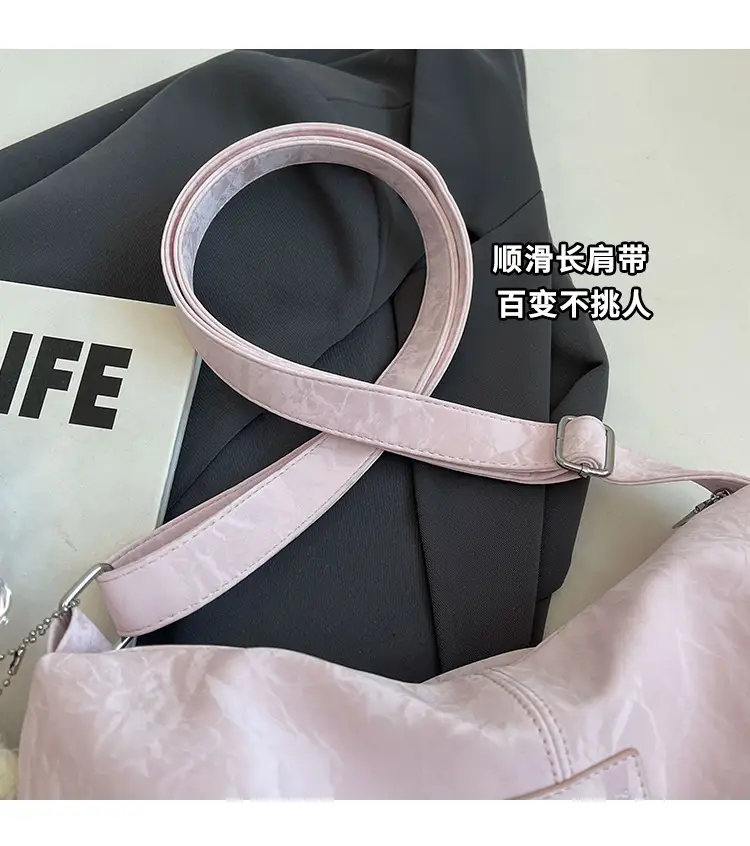 Green Faux Fur Shoulder Bag for Women — feature 12