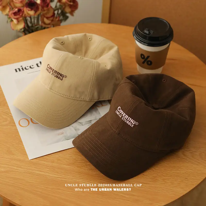 Men's Black Stubble Cap with "Catching Angels" Design