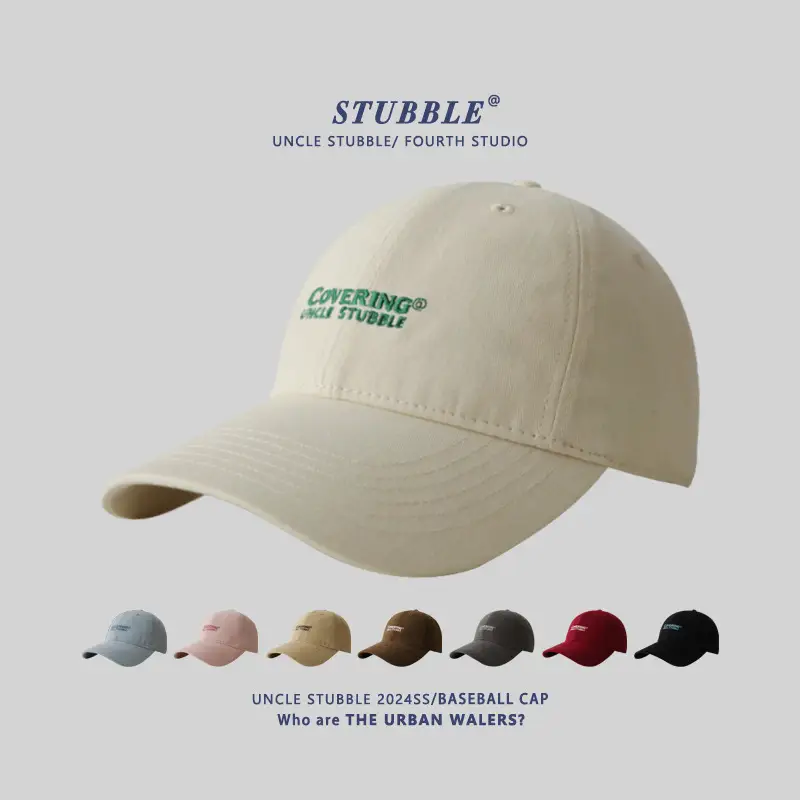 Men's Black Stubble Cap with "Catching Angels" Design — feature 1