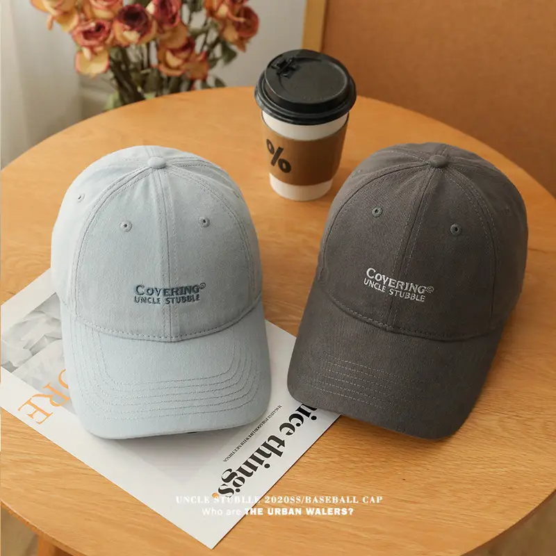 Men's Black Stubble Cap with "Catching Angels" Design — feature 12