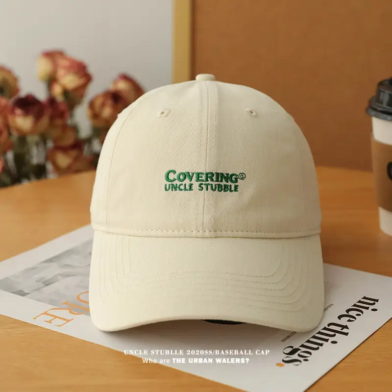 Men's Black Stubble Cap with "Catching Angels" Design — feature 2