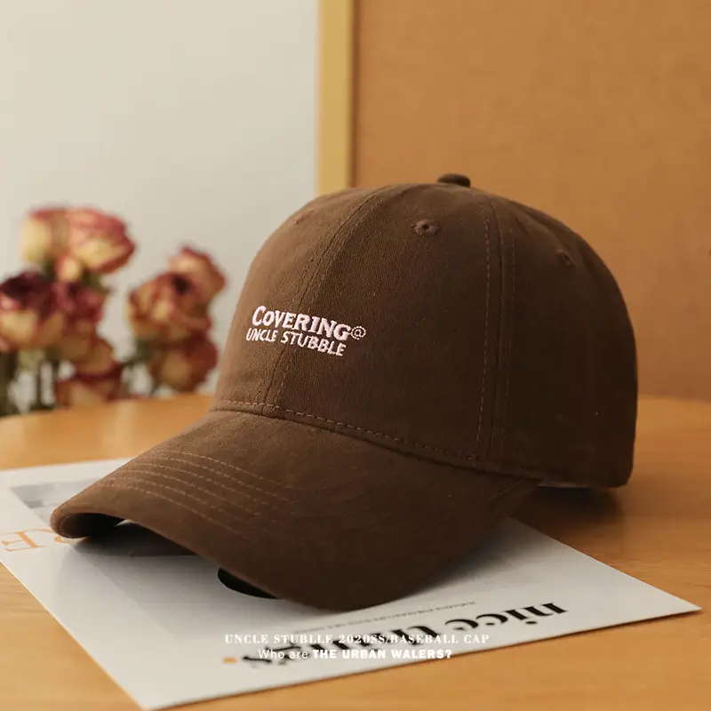 Men's Black Stubble Cap with "Catching Angels" Design — feature 9