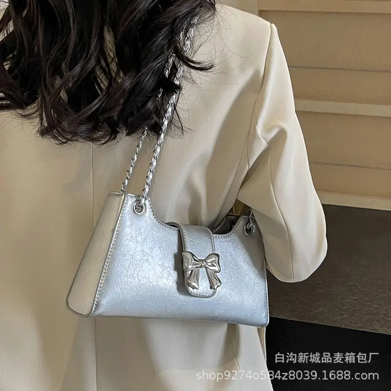 Trendy Chain Shoulder Bag for Women 2026 New Fashion