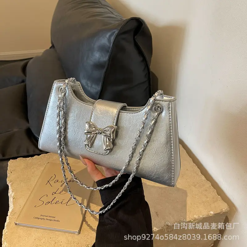 Trendy Chain Shoulder Bag for Women 2026 New Fashion