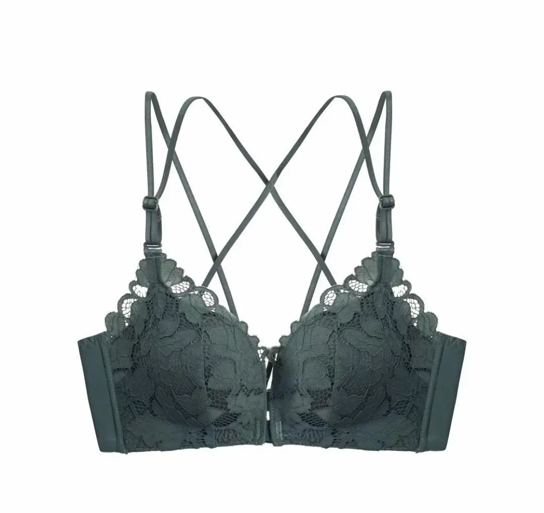 Black Lace Intimate Push-Up Bra with Adjustable Straps — feature 10