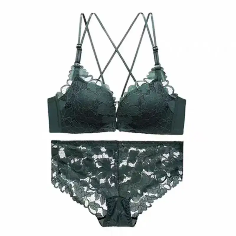 Black Lace Intimate Push-Up Bra with Adjustable Straps - Image 6