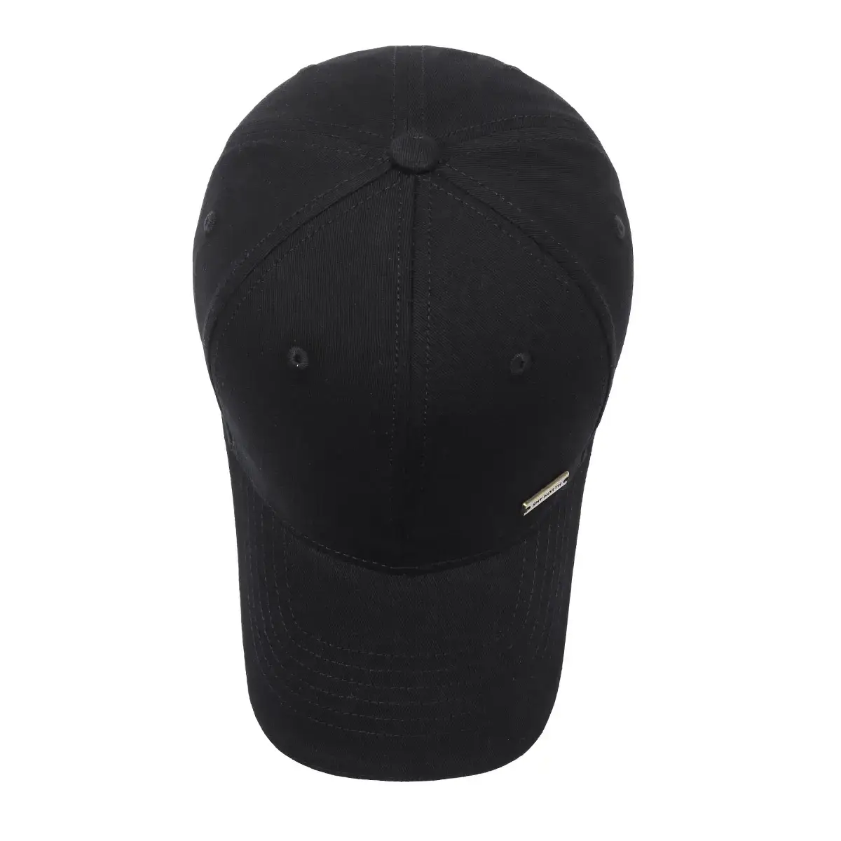 Black Korean Style Baseball Cap for Men - Image 7