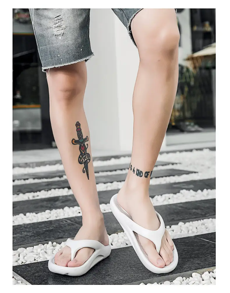 2026 Summer New Foreign Trade Large Size Outdoor Wear Slippers with a Stepping-On-Clouds Feel for Men, Couple's Beach Non-Slip Flip-Flops — feature 13