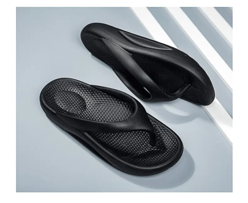 2026 Summer New Foreign Trade Large Size Outdoor Wear Slippers with a Stepping-On-Clouds Feel for Men, Couple's Beach Non-Slip Flip-Flops — feature 24